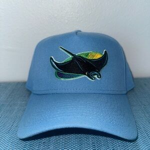 New Era Tamp Bay Rays A-Frame SnapBack | Light Blue